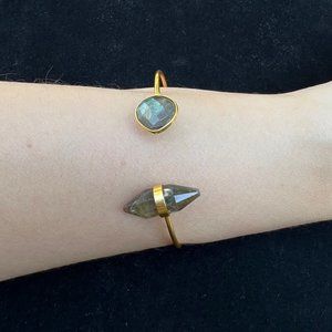 Gold and Gemstone Bracelet or Bundle 3/$30